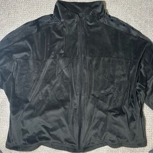 Vintage Adidas Brushed Twill Firebird Track Jacket Black Woman’s
